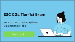 SSC CGL syllabus Tier-1st Exam